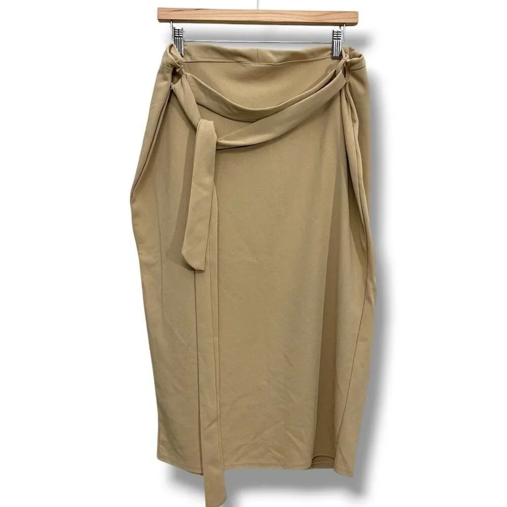 Boohoo Loose Drapy Skirt